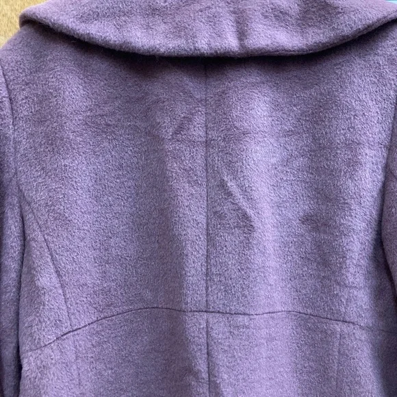 Bern and Mort size 10 dusty rose alpaca/wool coat - Picture 5 of 6